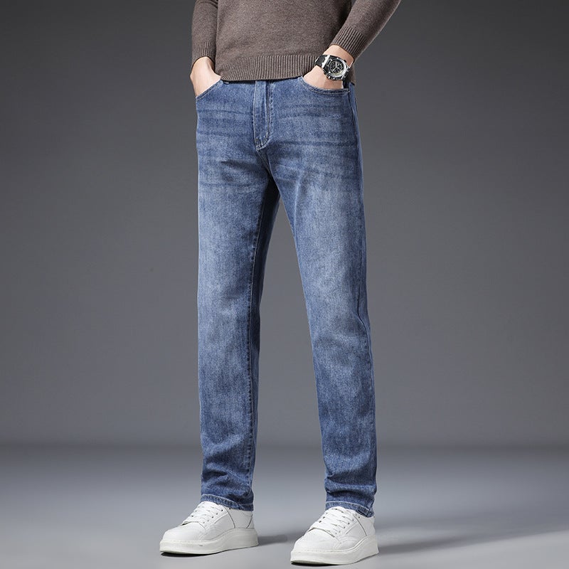 Unisex Casual Daily Denim Jeans - Image 3