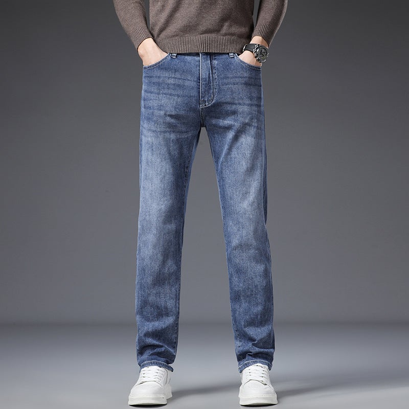 Unisex Casual Daily Denim Jeans - Image 4