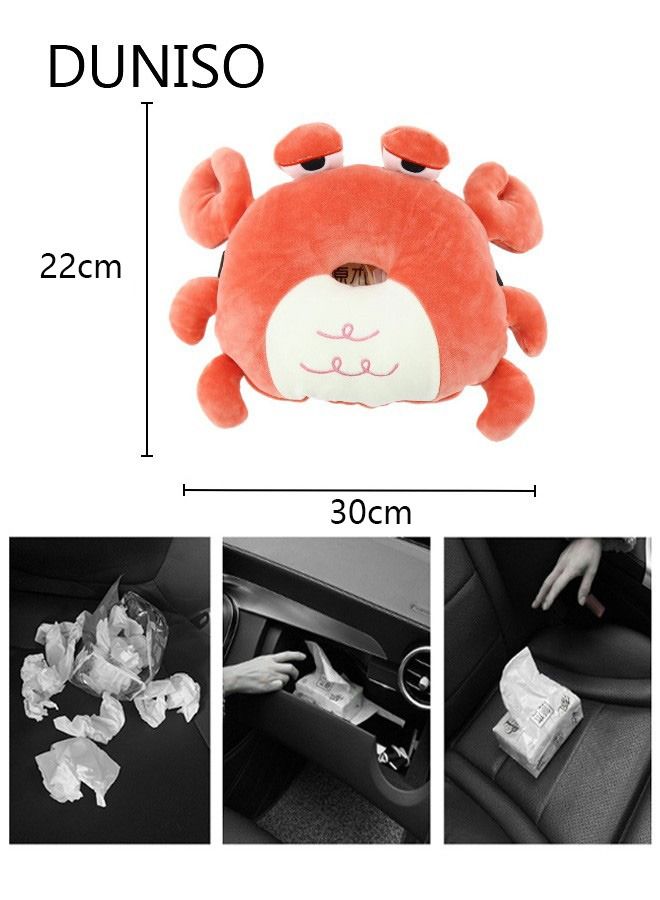 DUNISO Cartoon Car Sun Visor Tissue Box Holder Paper Towel Napkin Box Cover Seat Back Bracket Portable Car Mount Organizer Car Accessories  - Image 2