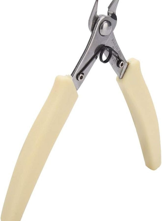 كماشة فولاذ الكربون القاطعة المائلة 107F1 قاطعة جانبية للأسلاك والكابلات - Image 2