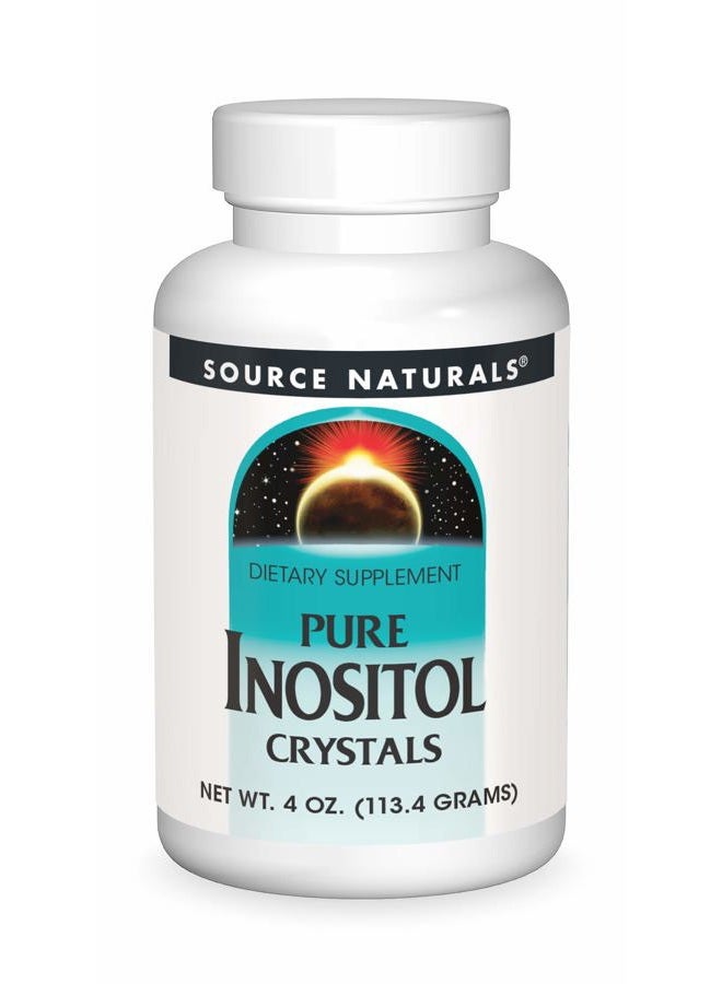 Source Naturals Pure Inositol 844mg Dietary Supplement - 4 oz Crystals - Image 1