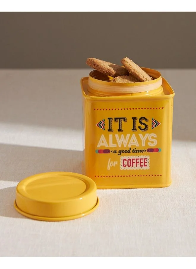 Chumbak Coffee Time Storage Tin