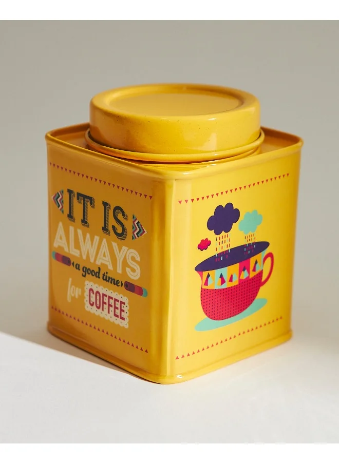 Chumbak Coffee Time Storage Tin