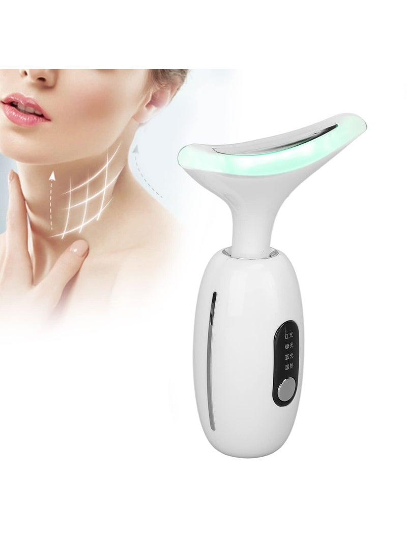 SOLARAE Neck Facial Massager, Neck Skin Lifting Tightening Device, Vibration Facial Neck Massager, Neck Care Rejuvenation Beauty Device, or Beauty and Skincare Tools, for Women Firming Skin Care - Image 1