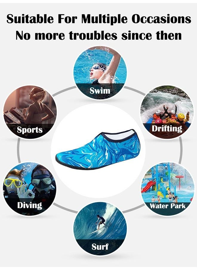 ZCM-HAPPY Non-slip Comfortable Breathable Beach Socks Diving Socks Swimming Snorkeling Socks  - Image 3