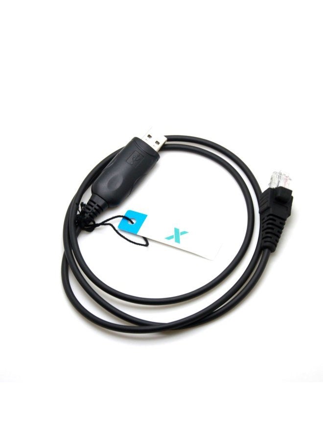 Kymate USB Programming Cable KPG-46U 8PIN for Kenwood TK-D840 TK980 TK-8360 TK-8302 TM-271A TM-281A TKR-750 TKR-850 NX-700 NX-800 TK-7360 TK-7102 TK-8102 NX-5700/5800/5900 RJ45 Mobile Radios - Image 1