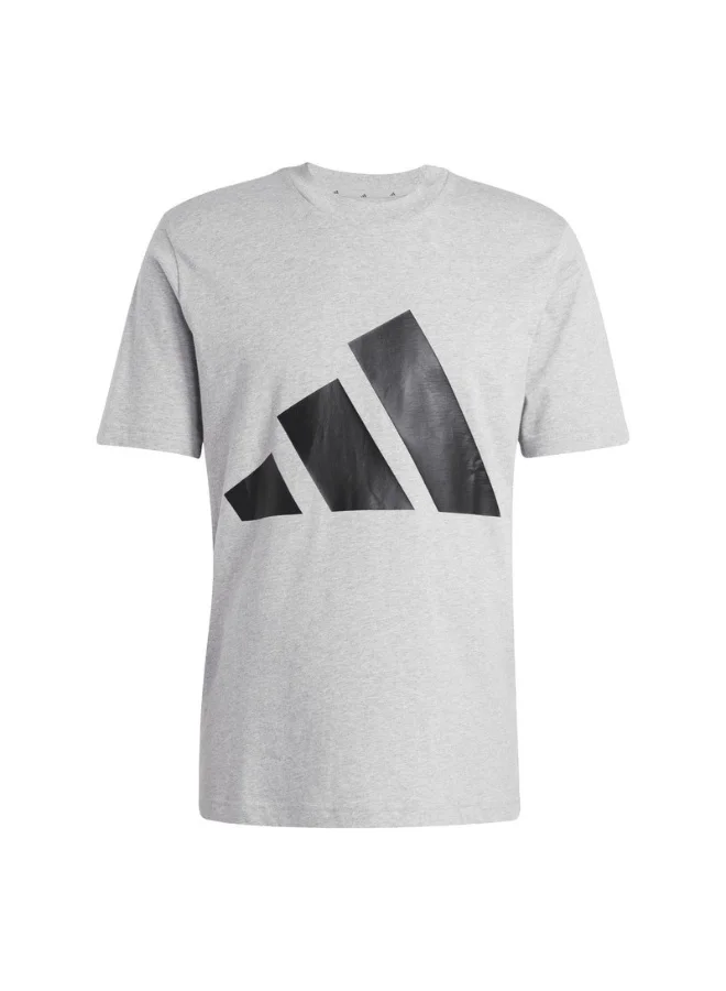 Adidas essentials big logo single men graphic t-shirt