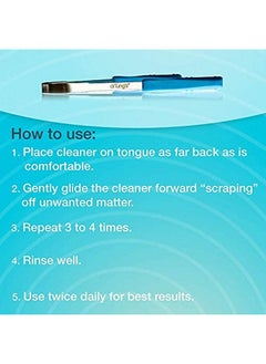 drTung's Stainless Steel Tongue Cleaner & Smart Floss Bundle Tongue Cleaner For Adults Kids Helps Freshens Breath Natural Floss Gentle On Gums Comes With Travel Case Cardamom Flavor (1 Pack)  - Image 4