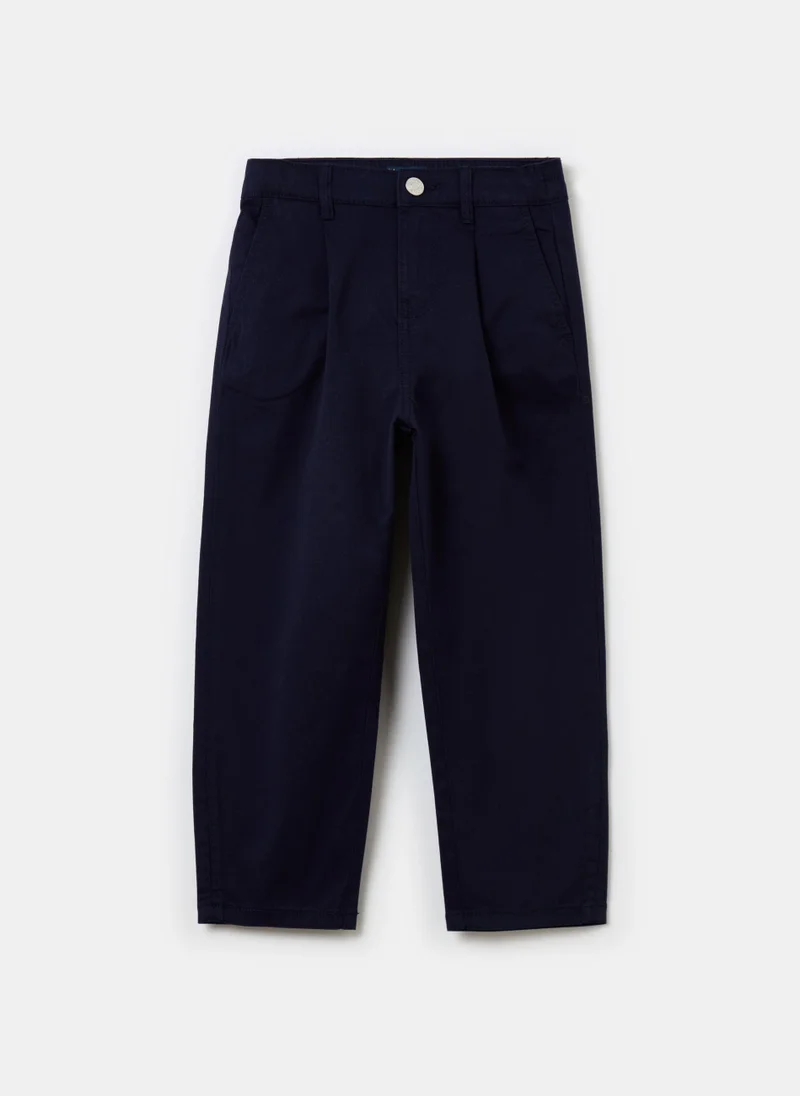 Ovs Trousers With Pleats