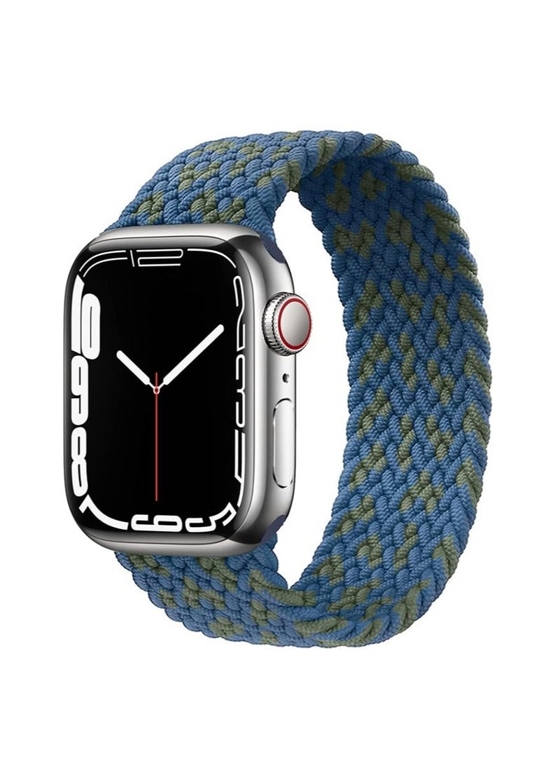 Generic Braided Solo Loop Band For Watch Band 49mm 45mm 44mm 42mm, Replacement Wristband Nylon Strap for iWatch Series SE 9/8/7/6/5/4/3/2/1/Ultra/Ultra 2  - Image 2