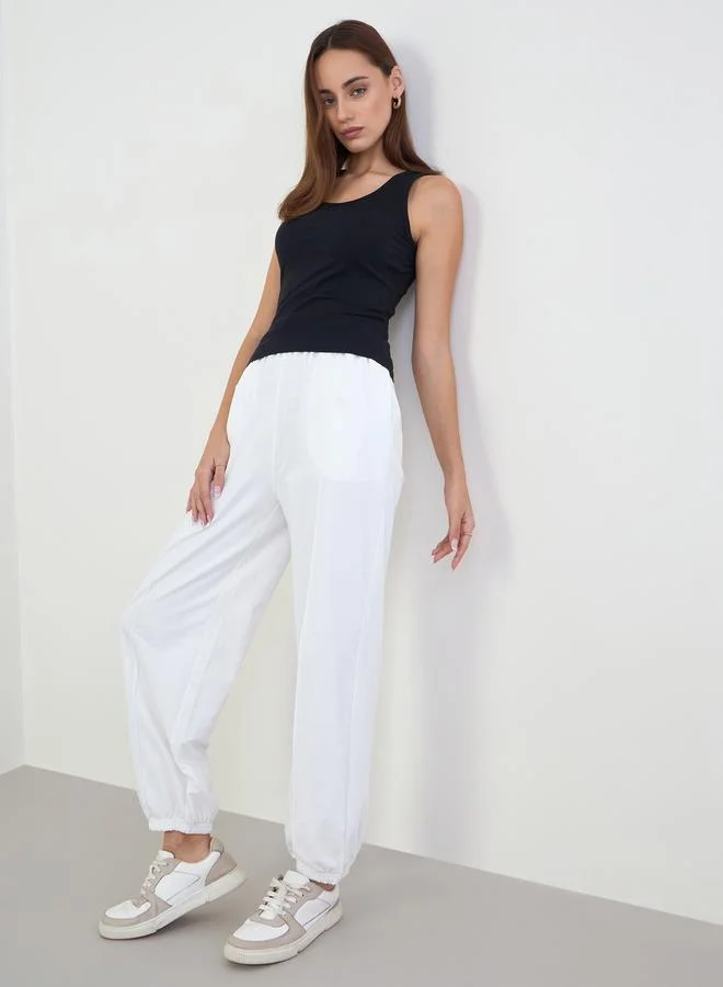 Styli Styli Black Fitted Tank