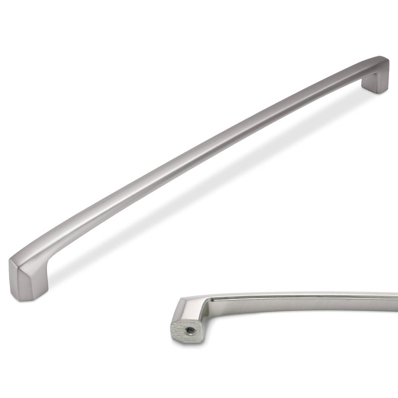 POVEFONK 6 Pack 1235 inch Brushed Satin Nickel Kitchen Cabinet Handles Cabinet Pulls Sliver Drawer Pulls Kitchen Cabinet Hardware Handles Dresser Handles - Image 2