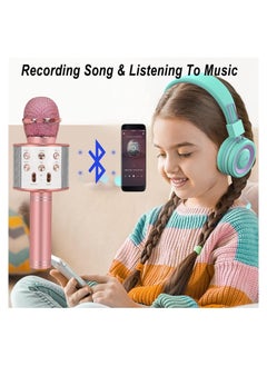 Toys For 7 8 9 10 11 Years Old Girls,Best Present Gifts For 6-15 Years Old Girl Boy,Bluetooth Wireless Karaoke Machine, Party Favor for Teen Boys Girls Toys Age 4-12 Gifts Toys for Teens Boy Rose Gold - pzsku/ZAAA4A2F16766678CC26CZ/45/_/1739912699/d33ec380-dc47-4f64-ac63-26e2046ed1b7