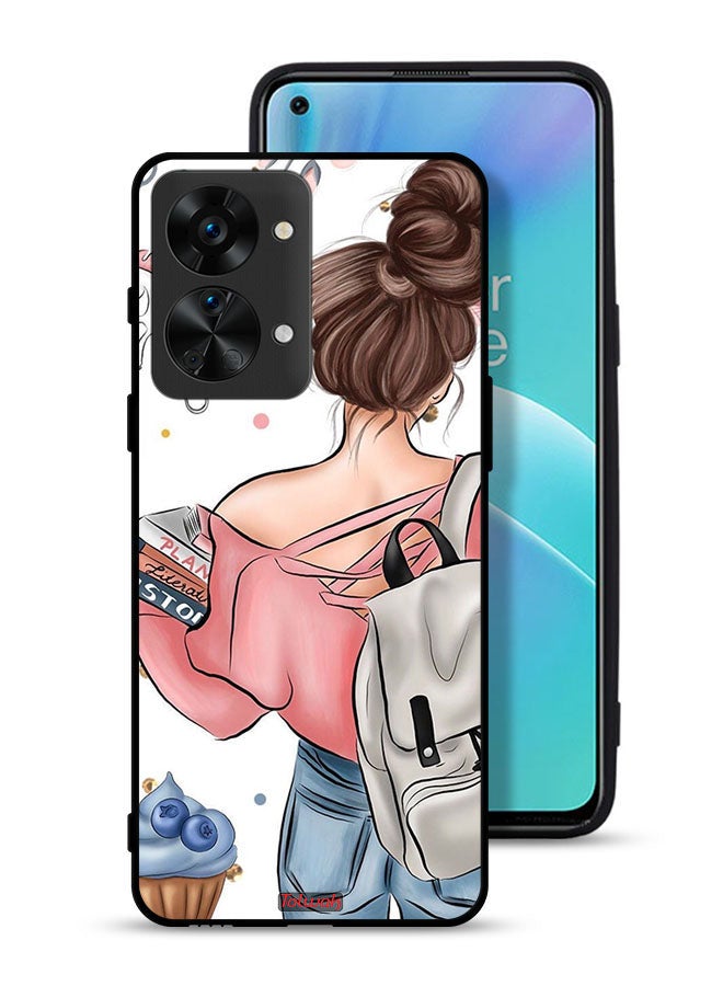 Tolwak OnePlus Nord 2T 5G Protective Case Cover Books In Hands - Image 1