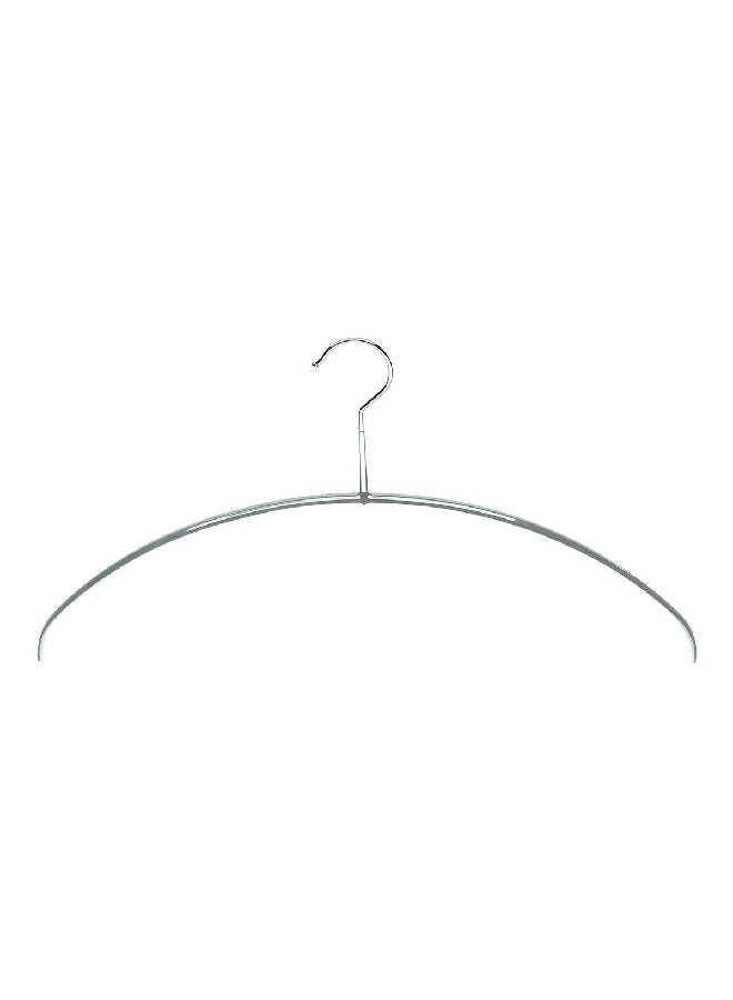 موا طقم علاقات الملابس من ستانلس ستيل المتين موفرة للمساحة فضي 2 x 23 x 40 سم 03122 15 001