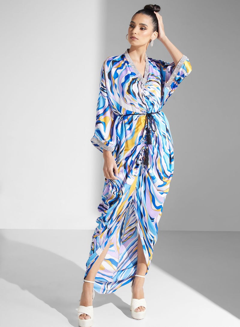 Printed Maxi Dress