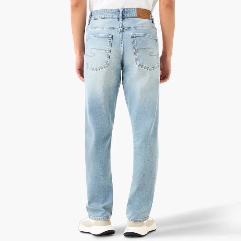 Lee Cooper Lee Cooper Straight Fit Jeans with Pockets