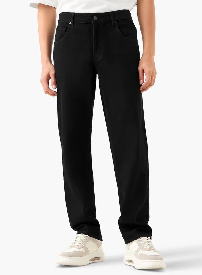 Lee Cooper Straight Fit Jeans with Pockets