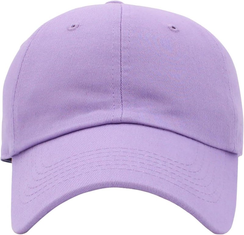 KBETHOS Classic Unisex Cotton Adjustable Low Crown Baseball Cap – Plain Dad Hat - Image 2