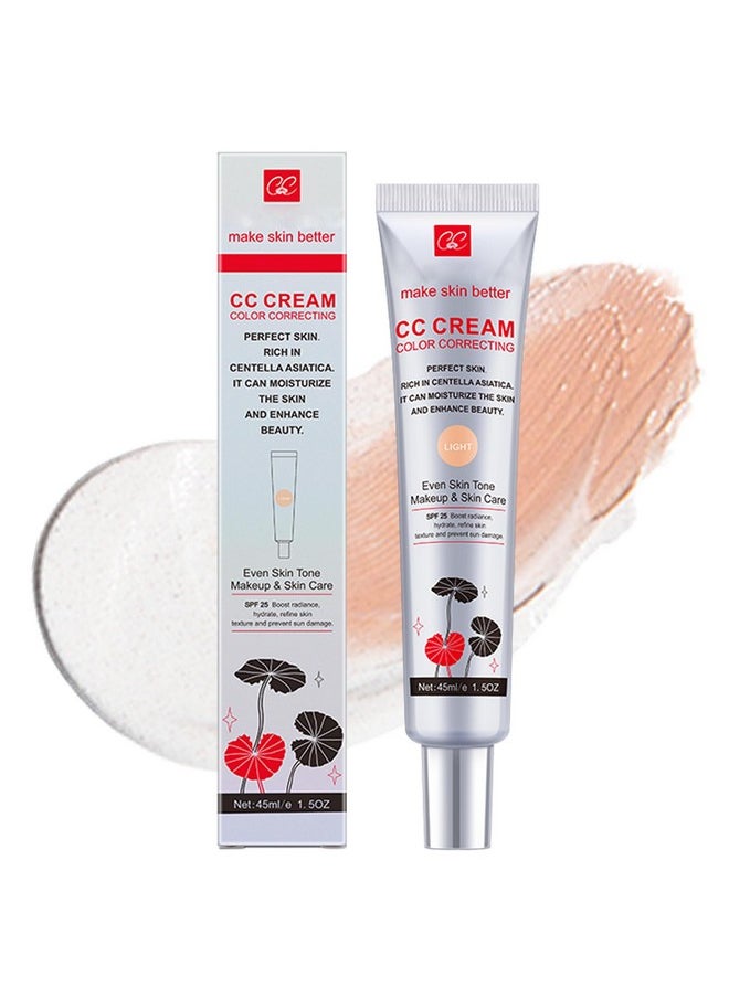 Rosarden - Color Correcting Cc Cream With Centella Asiatica Cc Cream With Spf 25 Cc Cream Foundation Full Coverage Invisible Pore Even Skin Tone Moisturizing Premakeup Primer Matte Cc Cream - Image 1