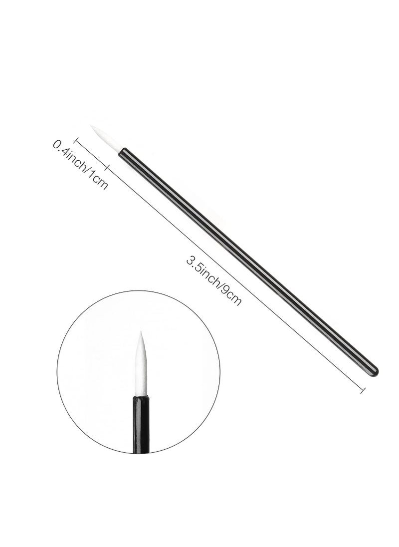 Generic - 100 Disposable Eyelash Mascara Brushes and Eyeliner Applicators for Quick and Easy Makeup - Image 1