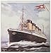 3DROSE 3dRose ht_149236_1 Vintage White Star Line S.S. Titanic Iron on Heat Transfer, 8 by 8", for White Material  - Image 2