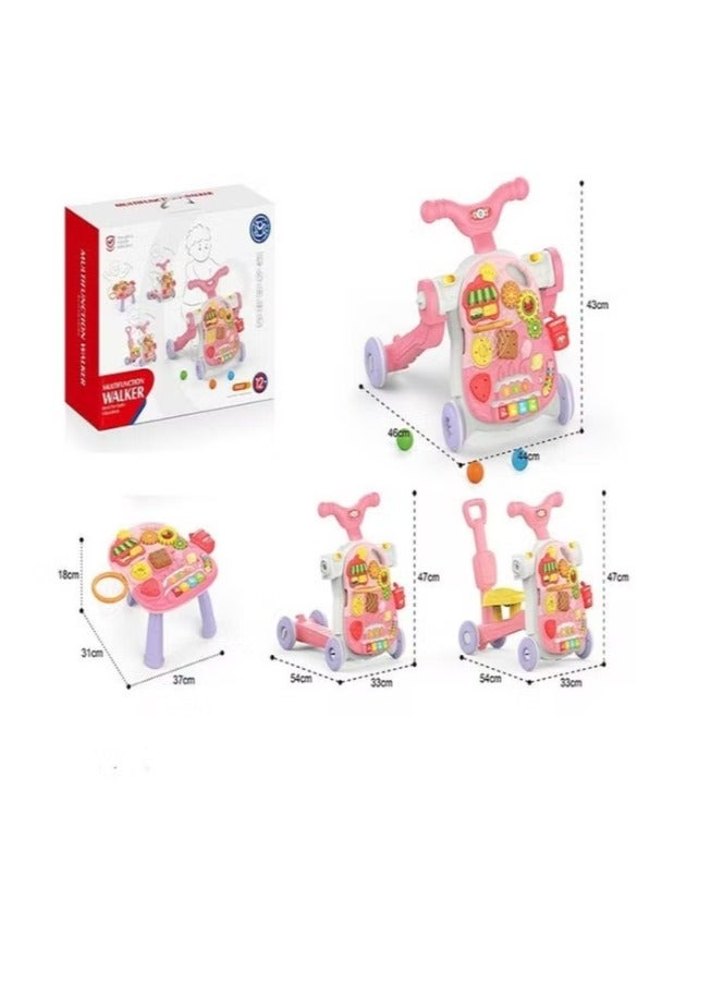 Multi-Functional Multicolored Writing, Drawing, Music Walker Assorted 6+ Months 45x42x34cm