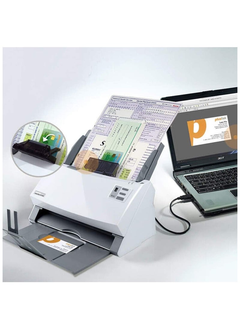 Plustek Plustek SmartOffice PS3180U - 80page per minute, duplex color document scanner.  - Image 1