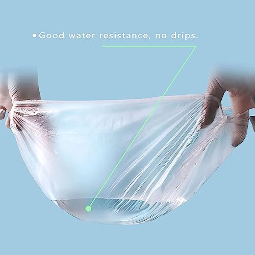 SNMMIFER Waterproof Disposable Shower Caps for Women (100 Pieces) - Image 4