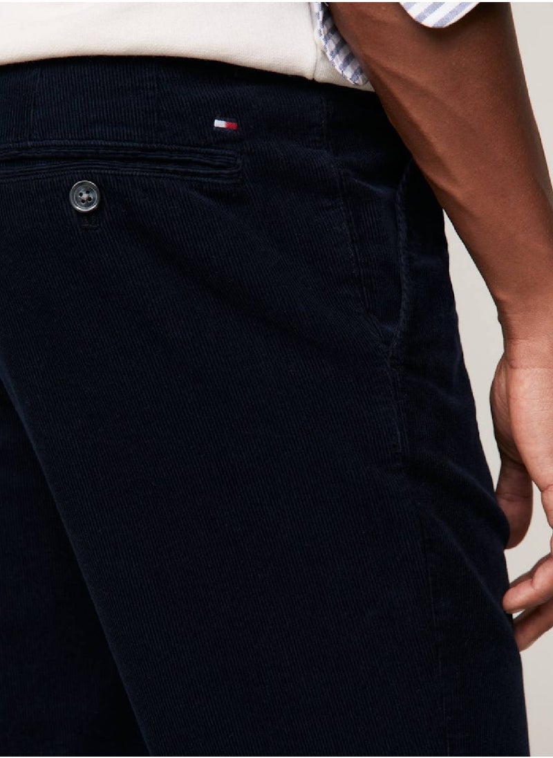 TOMMY HILFIGER Men's Chino Pants - Cotton, Black  - Image 4