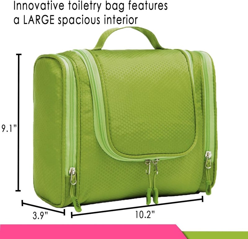 Bago Hanging Toiletry Bag - Green - Image 3