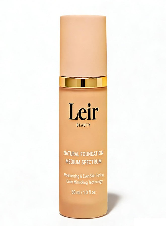 TQIUH Leir Beauty Foundation, Leir Beauty Foundation 4 in 1 - Color Changing Foundation,Medium Spectrum Full Coverage Concealer with Spf 50+,Longwearing and Waterproof (1pcs) - Image 1