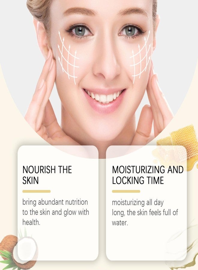 Loobexery Whipped Beef Tallow and Honey Balm, Beef Tallow For Skin Care, Beef Tallow Face Moisturizer Grass Fed Grass Finished Face Cream, Organic Moisturizing Cream for Face & Body Lotion Skin Care - Image 3