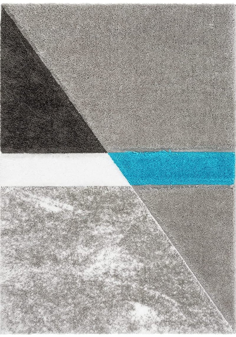 FRESH FROM LOOM Royal Heritage Edition Large 36 x 60 Inch Carpets for Home | Premium Shaggy Fur Rug Runner | Anti-Skid Bedroom Carpet |Premium Carpets for Living Area Office Sofa Room (3x5 feet), Grey - Image 3