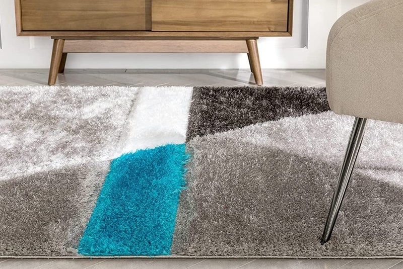 FRESH FROM LOOM Royal Heritage Edition Large 36 x 60 Inch Carpets for Home | Premium Shaggy Fur Rug Runner | Anti-Skid Bedroom Carpet |Premium Carpets for Living Area Office Sofa Room (3x5 feet), Grey - Image 4