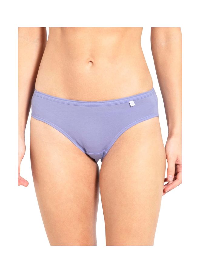 JOCKEY 1410 Women Medium Coverage Super Combed Cotton Mid Waist Bikini with Concealed Waistband Pack of 3 - Image 2
