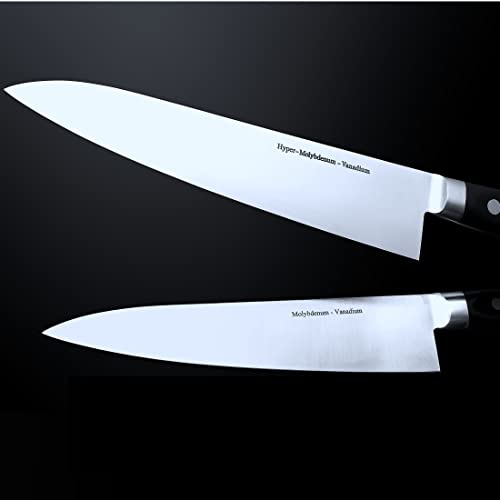 MASAMOTO VG Japanese Chef Knife 8.2" (210mm) Gyuto Professional Chef's Knife, Ultra Sharp Japanese Stainless Steel Blade, Duracon Handle, Made in JAPAN - Image 4