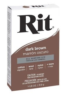 RIT Rit Dye Powder 1 1/8oz, Dark Brown  - Image 2
