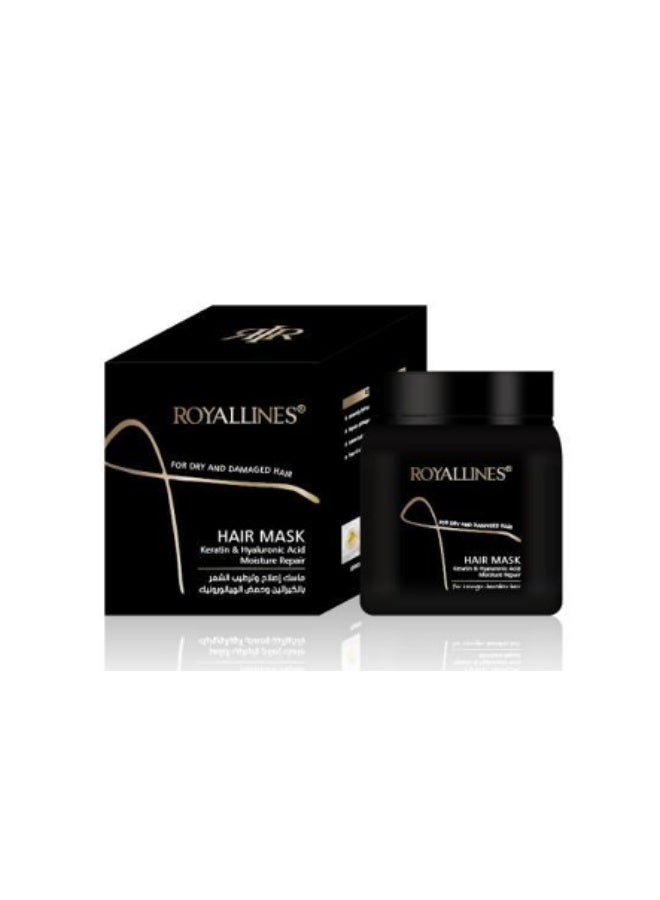 Keratin & Hyaluronic Acid Moisture Repair Hair Mask 800 ml