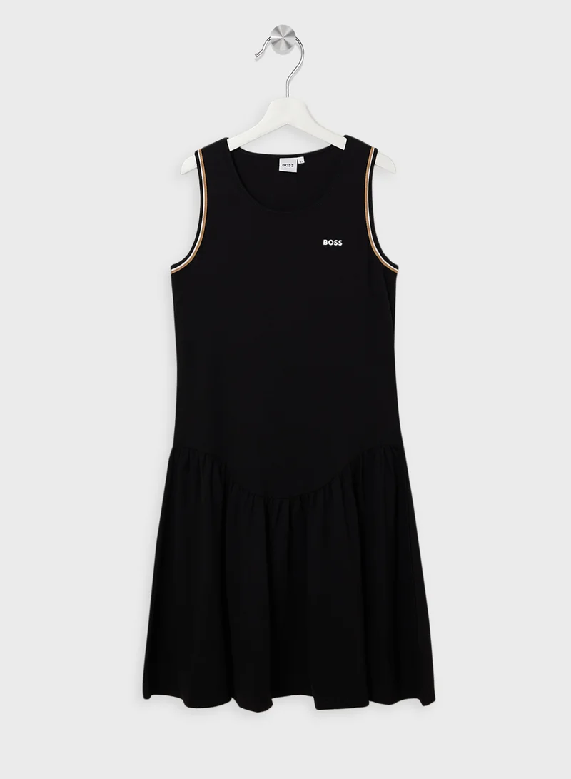 BOSS Drop Waist Tank Dress