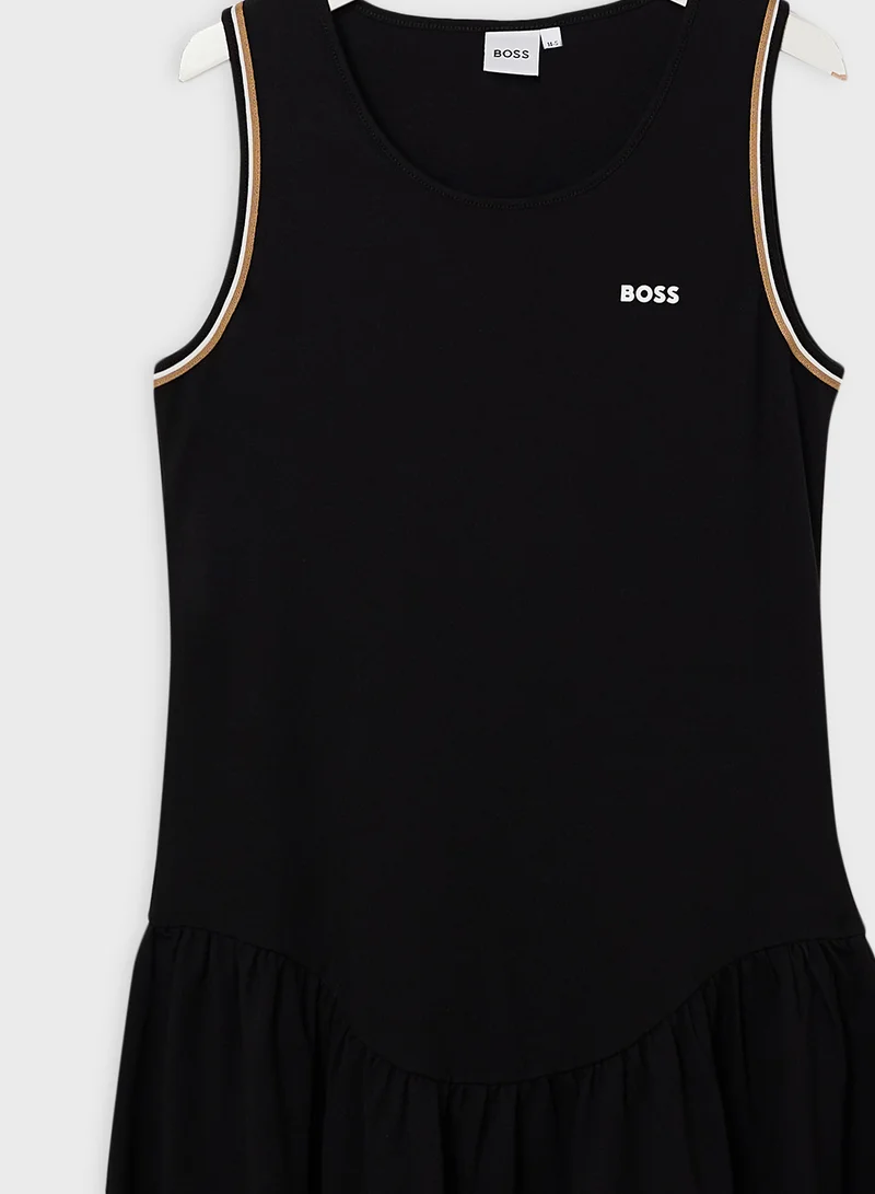 BOSS Drop Waist Tank Dress