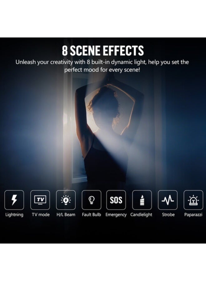 LENSGO 40H Retro Handheld Video Light – Portable LED Fill Light for Photography, Vlogging, and Studio Use - Image 5