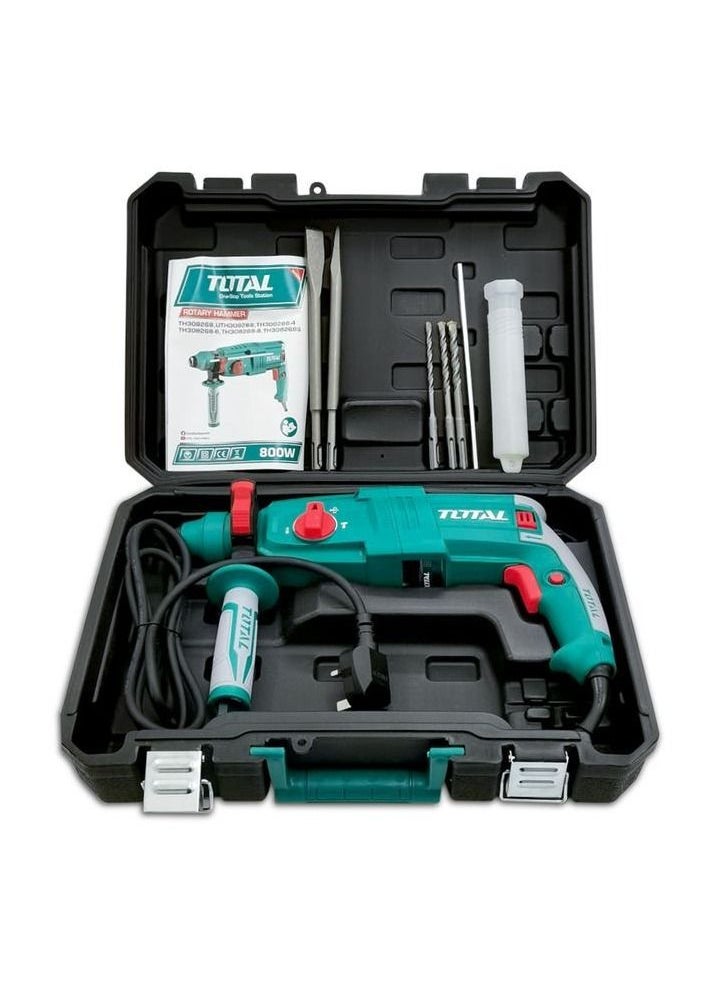 TOTAL T0TAL TH308268-8 Industrial Power 800W Rotary Hammer Drilling machine  - Image 5