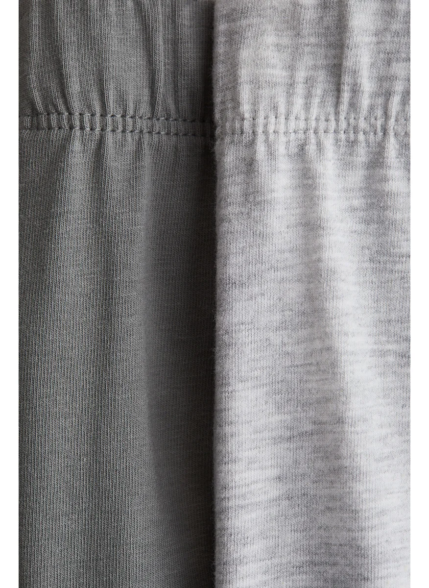 H&M 2-Pack Jersey Capri Leggings