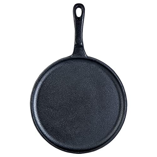 Wonderchef Forza Cast-Iron 25 cm Dosa Tawa Pan | Pre-Seasoned Cookware | Induction Friendly | 3.8 mm| with Lifetime Exchange Warranty - Image 3