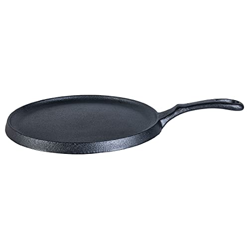 Wonderchef Forza Cast-Iron 25 cm Dosa Tawa Pan | Pre-Seasoned Cookware | Induction Friendly | 3.8 mm| with Lifetime Exchange Warranty - Image 5
