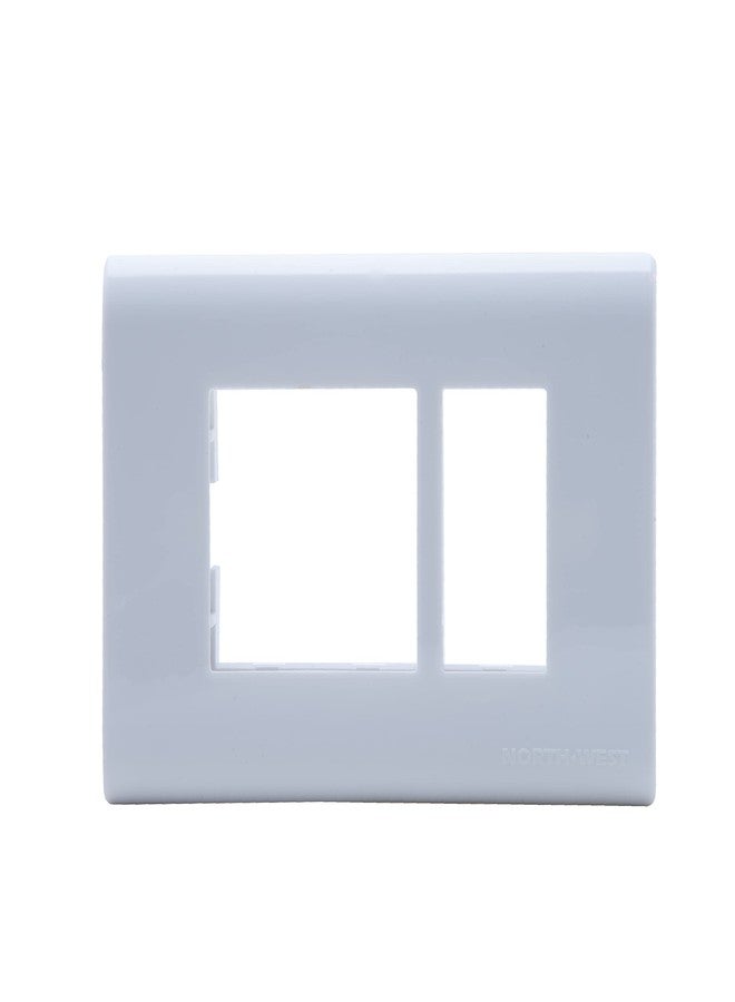 Wipro Northwest Nowa 3 Module cover plate, White (pack of 1)