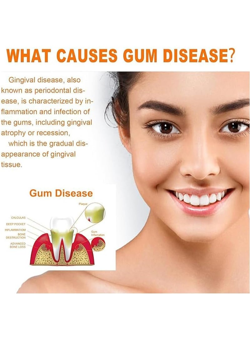 EELHOE 7pcs Tooth Repair Essence, Deep Cleaning Yellow Teeth Stains Tartar Care Gum Oral Care Essence, Tooth Whitening Essence - Image 2