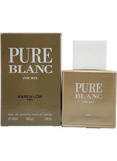 Pure Blanc For Men Eau De Toilette 100Ml