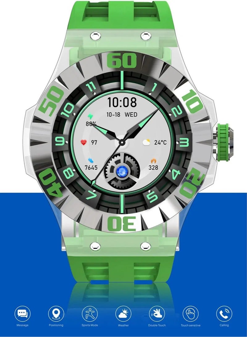 WISME WS-35 Smart Watch, Amoled Display Ultimate Fitness and Lifestyle Companion-Multicolour - Image 3